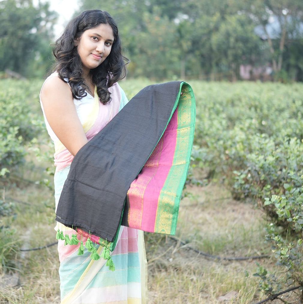 Mul Mul Cotton Amudha Saree