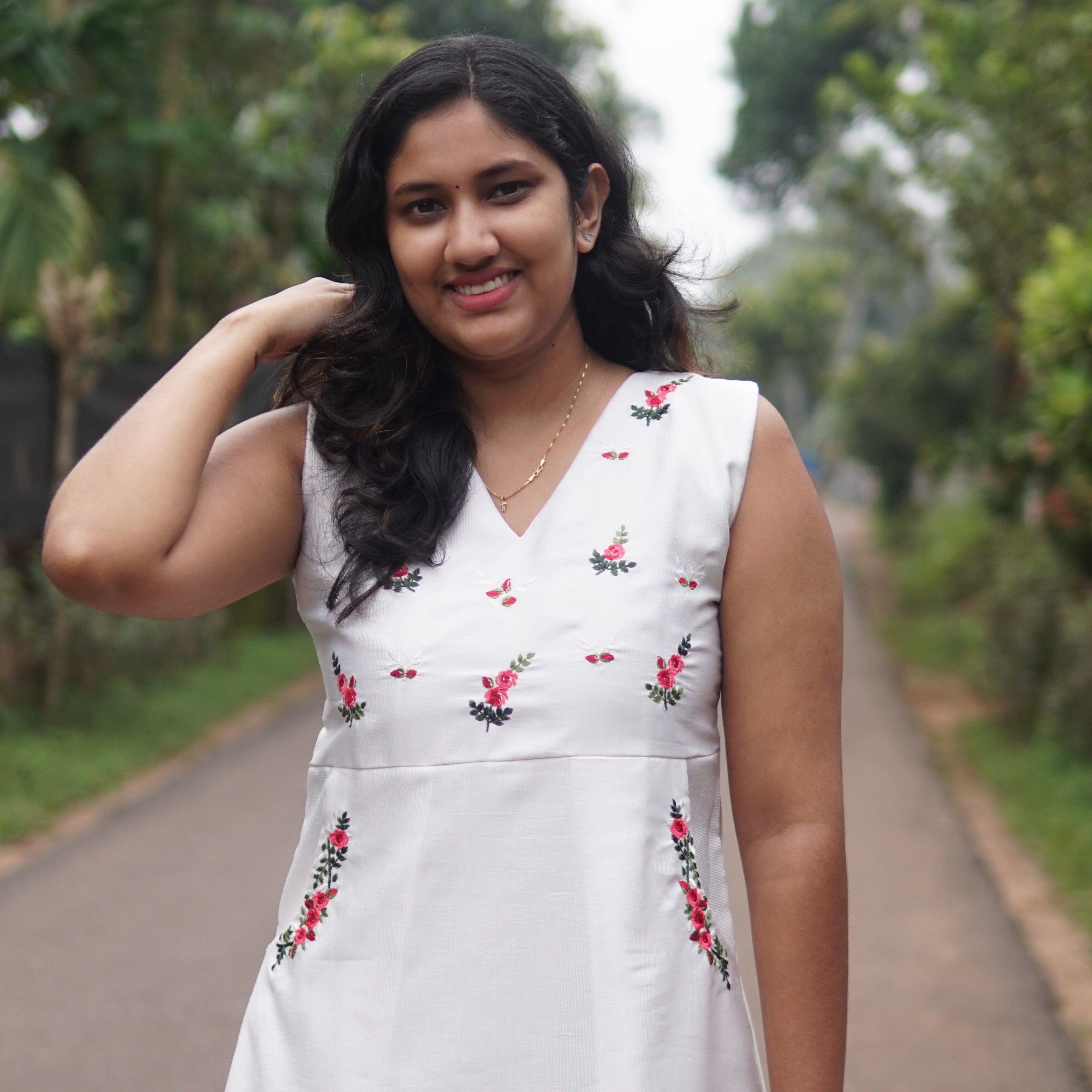 Christmas special A Line dress with pockets