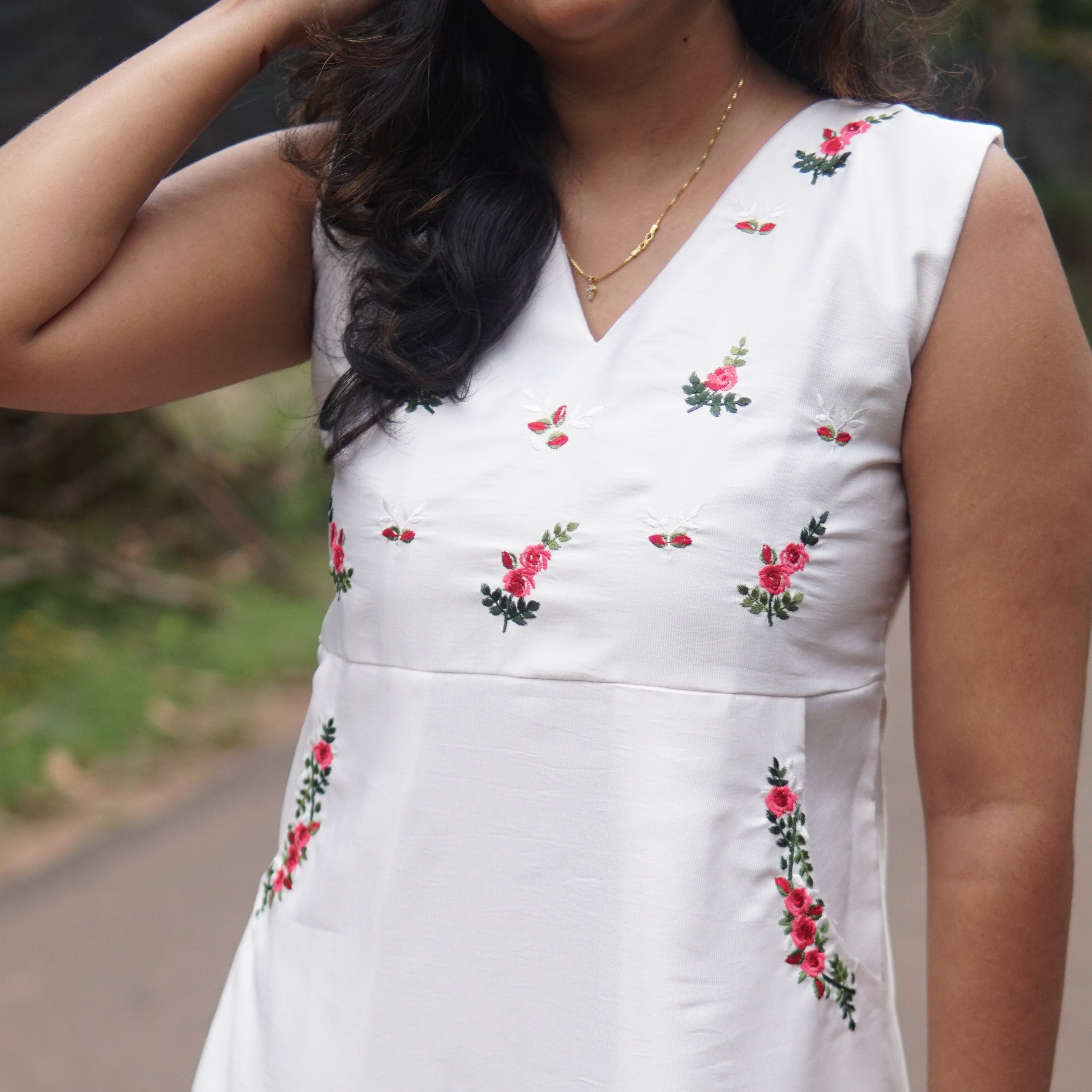 Christmas special A Line dress with pockets